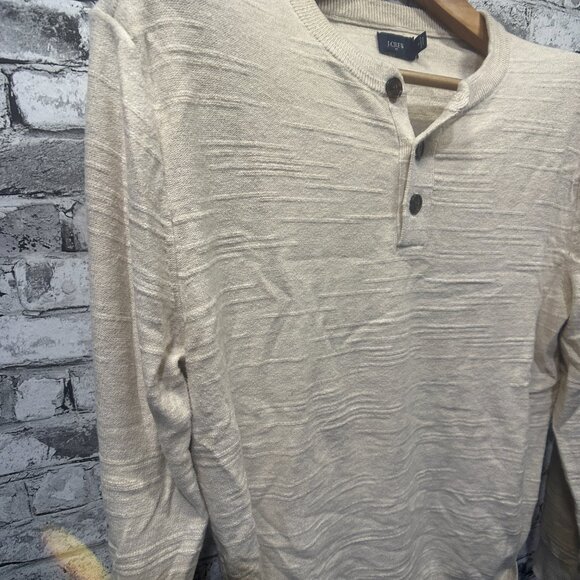 EUC J.Crew Men's Henley Size Medium - Picture 3 of 14